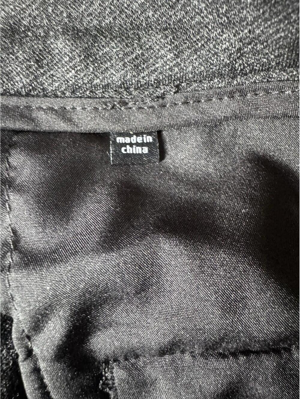 CAbi Womens Dress Pants Trousers Wide Leg Flat Front Dark Gray Size 14 - Picture 6 of 9